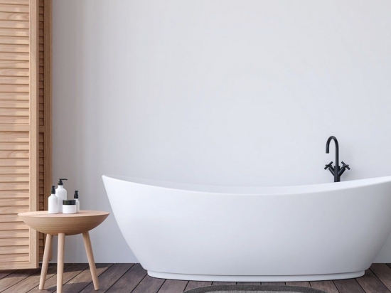 Ταπέτο Μπάνιου 0670 Grey Das Home 50X80cm 50x80cm 100% Βαμβάκι