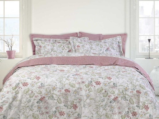 Σεντόνια Prestige 1668 (Σετ 4τμχ) Multi Das Home Υπέρδιπλο 240x260cm 100% Βαμβακοσατέν