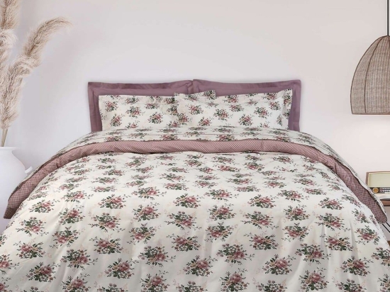 Σεντόνια Happy 9592 (Σετ 4τμχ) Multi Das Home Υπέρδιπλο 240x260cm 100% Βαμβάκι