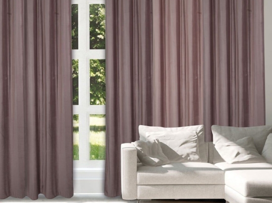 Κουρτίνα 2228 Με Τρουκς Nude Das Home 140X270cm Πολυέστερ