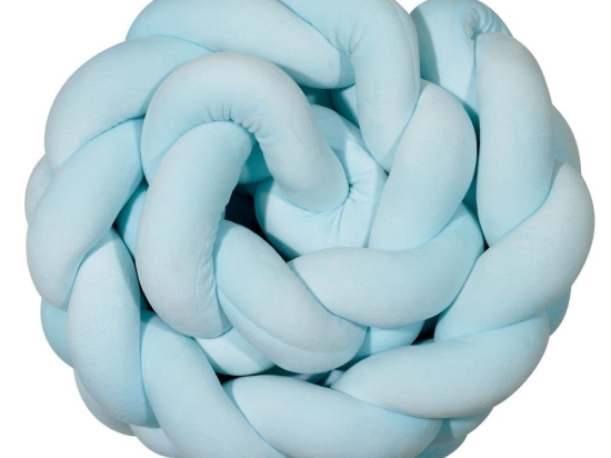 Πάντα - Πλεξούδα 6583 Κούνιας Baby Relax Light Blue Das Home Polyester-Lycra