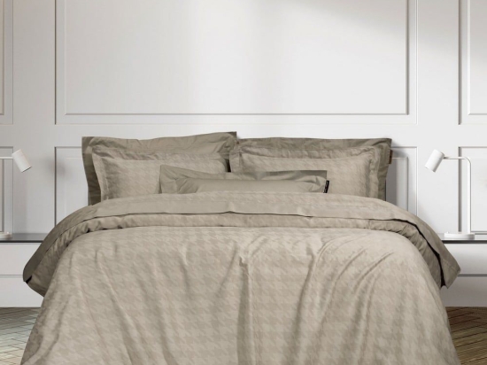 Παπλωματοθήκη 2150 (Σετ 3τμχ) Beige Greenwich Polo Club Υπέρδιπλo 220x240cm 100% Βαμβακοσατέν