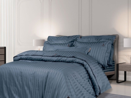 Σεντόνια 2154 (Σετ 4τμχ) Blue Greenwich Polo Club King Size 270x280cm 100% Βαμβακοσατέν