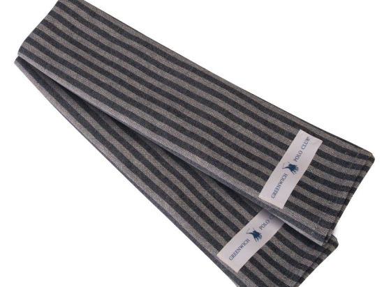 Πετσέτες Κουζίνας 2702 (Σετ 2τμχ) Grey Greenwich Polo Club 45x65cm 100% Βαμβάκι
