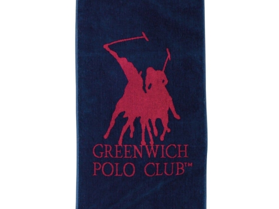 Πετσέτα Γυμναστηρίου 3033 Blue-Red Greenwich Polo Club Γυμναστηρίου 45x90cm 100% Βαμβάκι