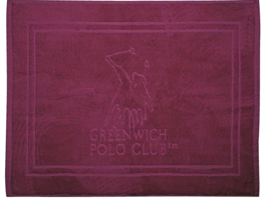 Ταπέτο Μπάνιου 3044 Bordo Greenwich Polo Club 50X70 50x70cm 100% Βαμβάκι