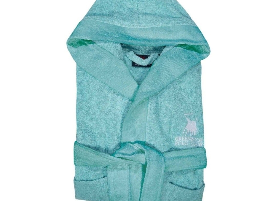 Μπουρνούζι Παιδικό 8614 Mint Greenwich Polo Club