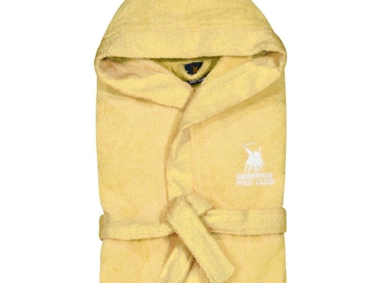 Μπουρνούζι Παιδικό 8615 Yellow Greenwich Polo Club