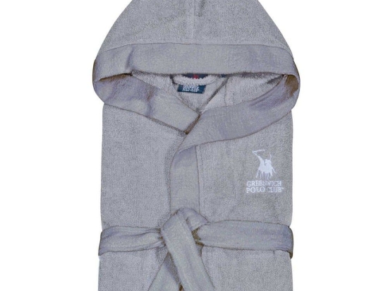 Μπουρνούζι Παιδικό 8616 Grey Greenwich Polo Club