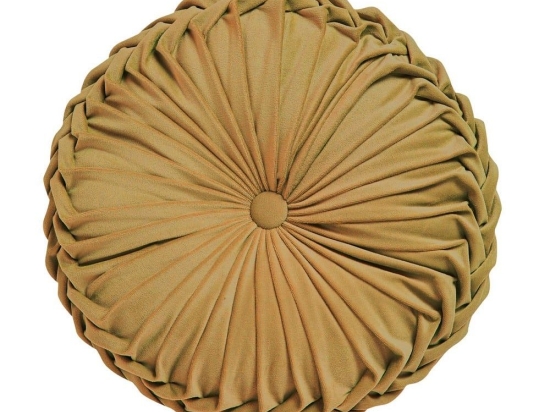 Μαξιλάρι Διακοσμητικό 0249 (Με Γέμιση) Gold Das Home 40Χ40 Πολυέστερ