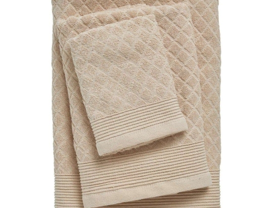 Πετσέτες Best 0683 (Σετ 3τμχ) Beige Das Home Σετ Πετσέτες 100% Βαμβάκι