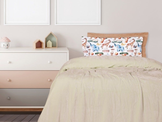 Κουβέρτα 1341 Velour Ivory Das Home Μονό 160x220cm Polyester