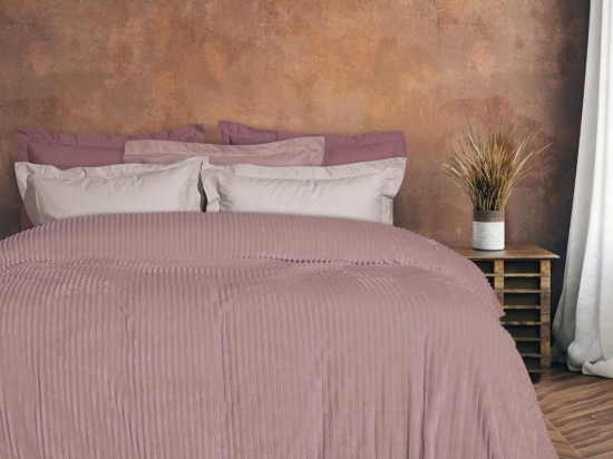 Κουβέρτα 1354 Fleece Nude Das Home Υπέρδιπλo 220x240cm Πολυέστερ