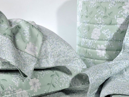 Κουβερλί ΣΧ.696 Σετ 3τμχ Mint Down Town Υπέρδιπλο 235x250cm 100% Βαμβακοσατέν