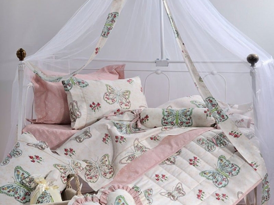 Πάντα Βρεφική ΣΧ.122 Multi Down Town 60x67x60+40cm 100% Βαμβακοσατέν