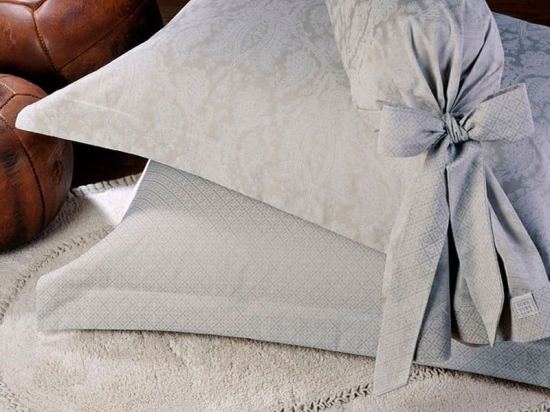 Παπλωματοθήκη ΣΧ.709 Σετ 3τμχ Grey Down Town Υπέρδιπλο 235x245cm 100% Βαμβακοσατέν