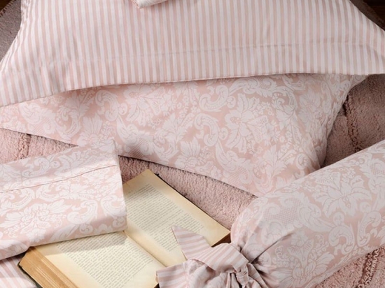 Σεντόνια ΣΧ.426 Σετ 4τμχ Pink Down Town King Size 280x290cm 100% Βαμβακοσατέν