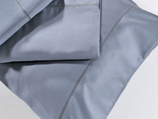 Σεντόνι Με Λάστιχο S250/7 Grey Metal Down Town Μονό 100% Βαμβακοσατέν