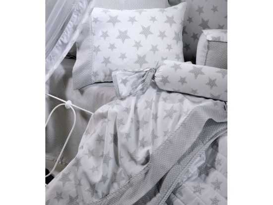 Κουνουπιέρα Κούνιας 768 Grey Down Town 200x500cm 100% Βαμβακοσατέν