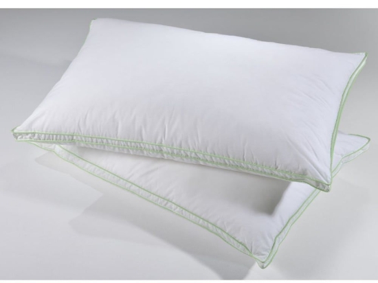 Μαξιλάρι Ύπνου New Eco Green 19-0080 White Down Town 50X75 Microfiber