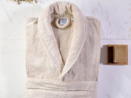 Μπουρνούζι Dalia Light Beige Down Town