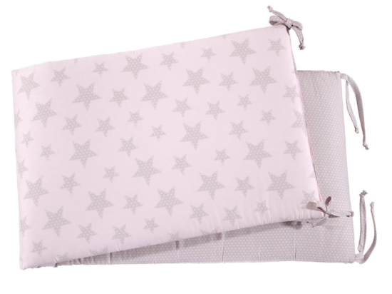 Πάντα Κούνιας 775 Pink Down Town 60x67x60+40cm 100% Βαμβακοσατέν