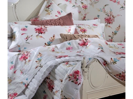 Σεντόνια 778 Με Λάστιχο (Σετ 4τμχ) Multi Down Town King Size 100% Βαμβακοσατέν