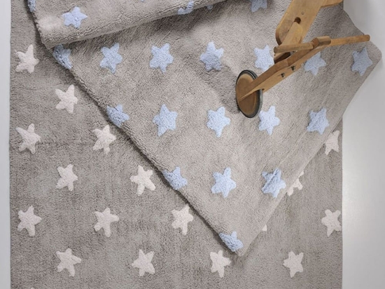 Χαλάκι Παιδικό Stars Ciel Down Town 100X140cm Βαμβάκι