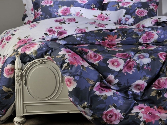 Κουβερλί 832 Magnolia (Σετ 3τμχ) Blue Down Town Υπέρδιπλο 235x250cm Βαμβάκι-Πολυέστερ