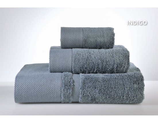 Πετσέτες Σετ New Rosa (3τμχ) Indigo Down Town Σετ Πετσέτες 100x150cm Bamboo, Βαμβάκι