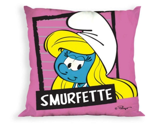 Μαξιλαράκια Διακοσμητικά Παιδικά Smurfs 18 Digital Print DimCol 40Χ40 40x40cm Microfiber