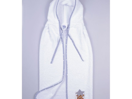 Κάπα Βρεφική Αστέρι 124 White-Grey DimCol