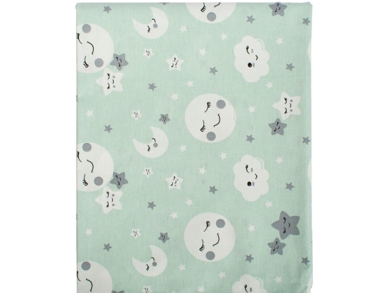 Πάνα Βρεφική Smile 80 Green DimCol 80x80cm 100% Βαμβάκι