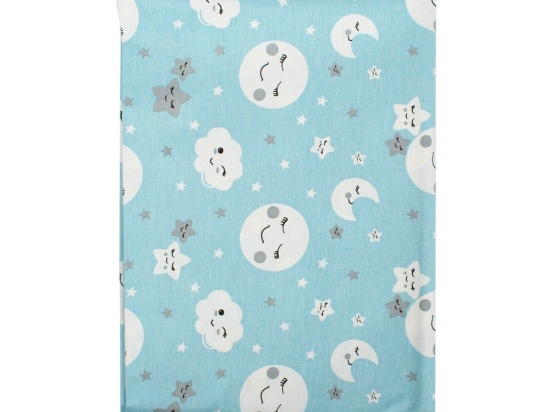Σεντόνια Παιδικά Σετ 3τμχ Smile 81 Blue DimCol Μονό 160x240cm 100% Βαμβάκι