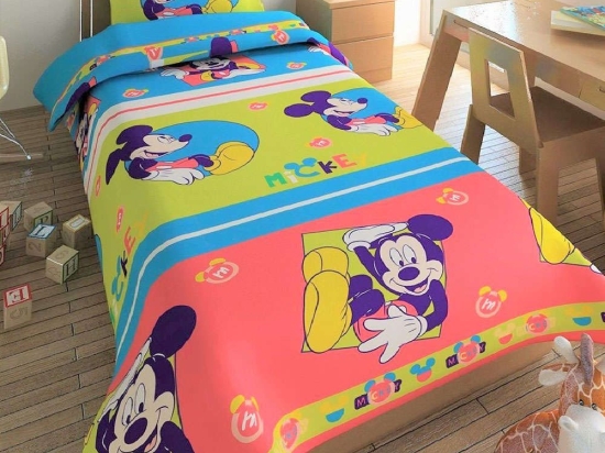 Κουβερλί Παιδικό Disney Mickey 657 Multi DimCol Μονό Microfiber