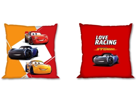 Μαξιλάρι Διακοσμητικό (Με Γέμιση) Παιδικό Disney Cars 20 Digital Print DimCol 40Χ40 40x40cm Πολυέστερ