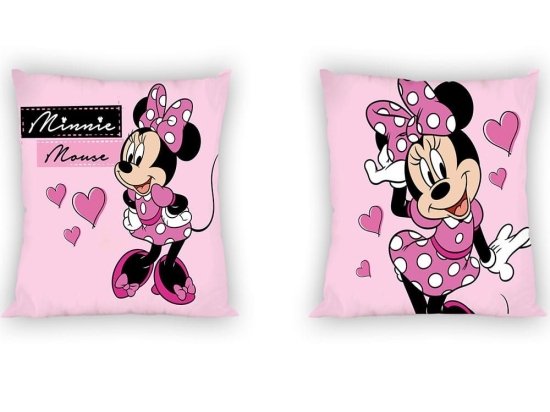 Μαξιλάρι Διακοσμητικό (Με Γέμιση) Παιδικό Disney Minnie 62 Digital Print DimCol 40Χ40 40x40cm Πολυέστερ