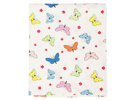 Σεντόνι Παιδικό Σετ 3Τμχ Butterfly 49 Rotary Print Multi DimCol Μονό 160x240cm 100% Βαμβάκι