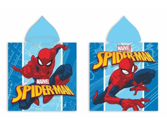 Πόντσο Παραλίας Disney Spiderman 29 Digital Print 50X100cm Multi DimCol