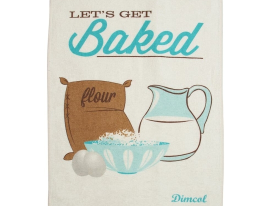 Πετσέτα Κουζίνας Baked 08 Ecru DimCol 40x60cm 100% Βαμβάκι