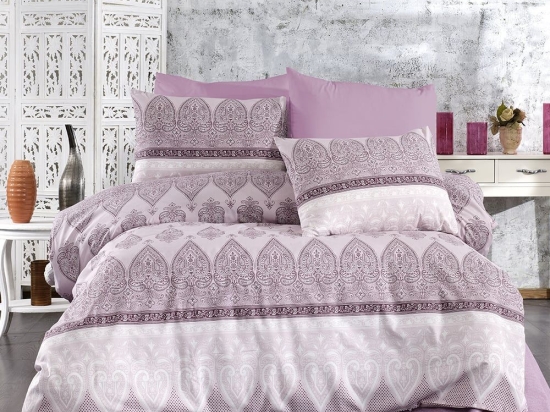 Πάπλωμα Ηλέκτρα 362 Lila DimCol Μονό 160x240cm Βαμβάκι-Πολυέστερ