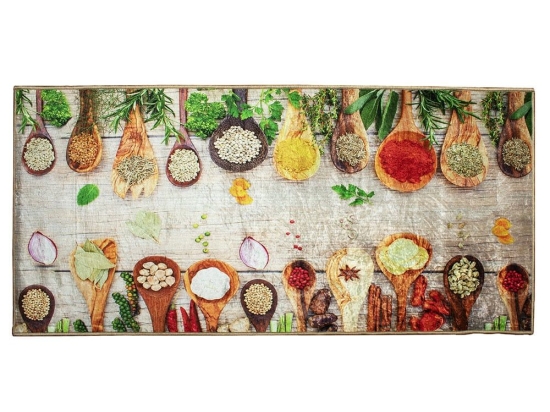 Χαλάκι Κουζίνας Spices 251 Multi DimCol 80X200cm Πολυέστερ
