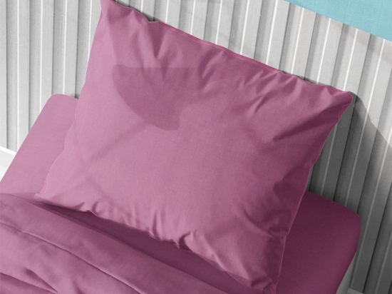 Μαξιλαροθήκη Solid 492 Lila DimCol 50Χ70 50x70cm 100% Βαμβάκι