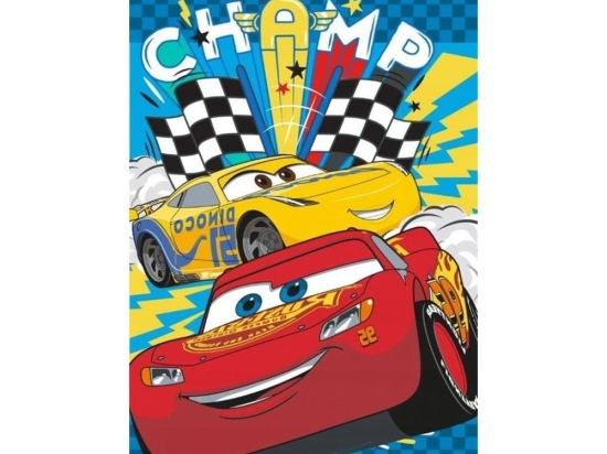 Πετσέτα Παιδική Cars 11 Digital Print DimCol Προσώπου 30x50cm 100% Βαμβάκι