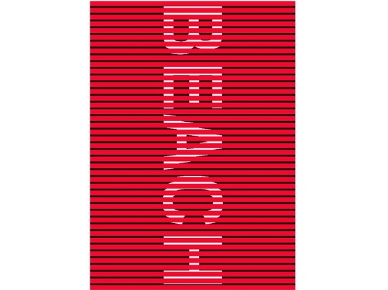 Πετσέτα Θαλάσσης 73 Red-Black DimCol Θαλάσσης 90x170cm 100% Βαμβάκι