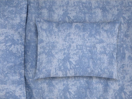 Μαξιλαροθήκη Shadow 14 Sky Blue DimCol 50Χ70 50x70cm Βαμβάκι-Πολυέστερ