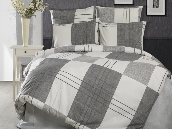 Μαξιλαροθήκη Κίρκη 435 Grey DimCol 50Χ70 50x70cm Βαμβάκι-Πολυέστερ