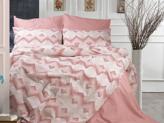 Σεντόνια Πηνελόπη 441 (Σετ 4τμχ) Coral DimCol King Size 240x270cm Βαμβάκι-Πολυέστερ