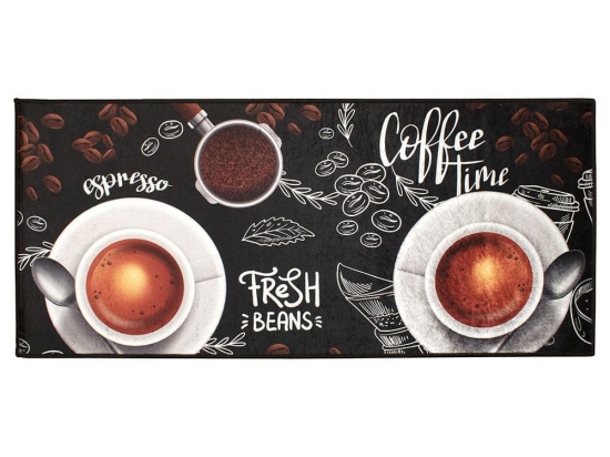 Χαλάκι Κουζίνας Espresso 266 Multi DimCol 80X200cm Πολυέστερ