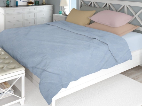 Κουβέρτα Πικέ 33122670003 Ciel DimCol King Size 240x250cm 100% Βαμβάκι